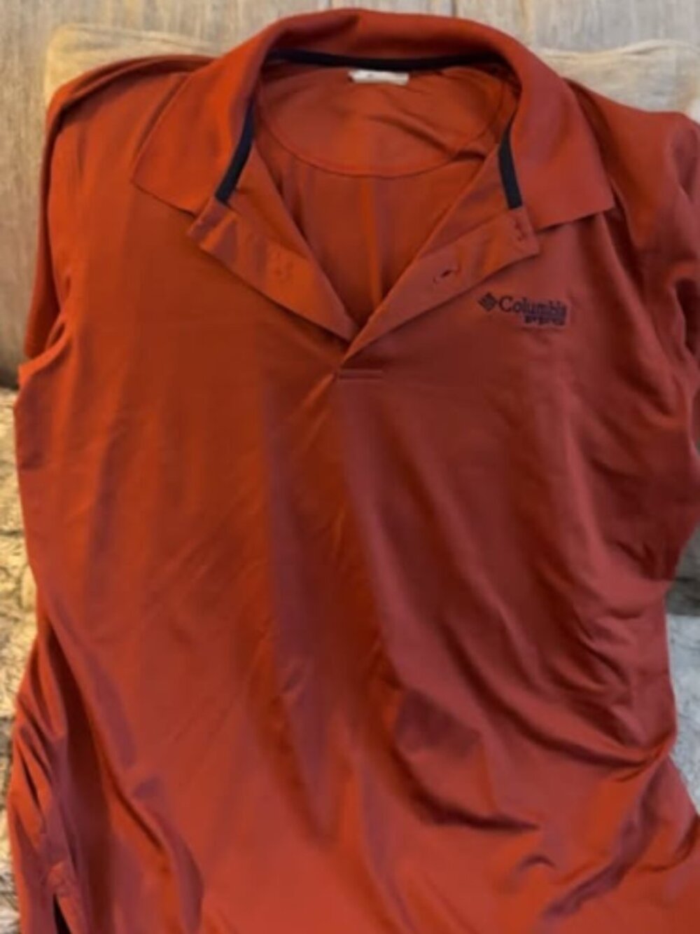Columbia PFG Polo Shirt (men’s medium)
